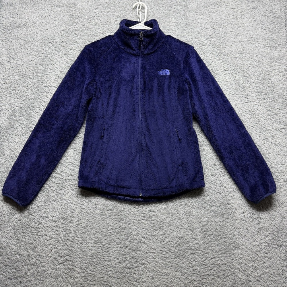 The North Face Osito Fleece Jacket Womens XS Plum Purple Hiking Camping Outdoor